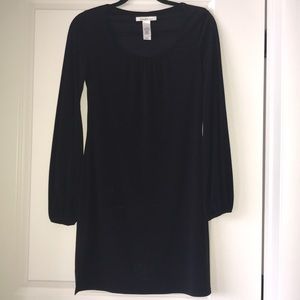 Black Dress with long sleeves. Size 2